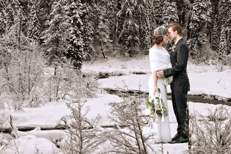 robe-mariage-hiver-une