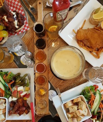 lunch, microbrasserie