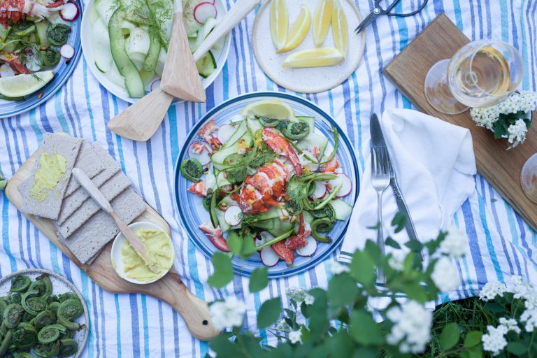 RECETTE – Salade de homard estivale