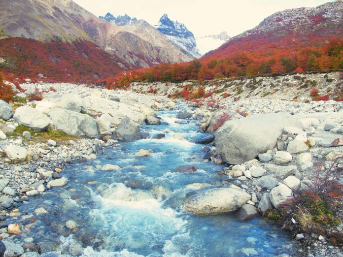 Parque Nacional de Los Glaciares en Argentine