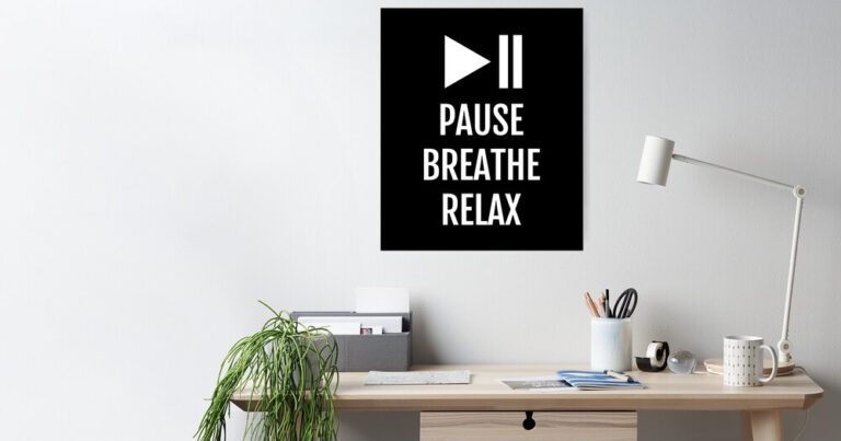 Et si tu pesais sur « pause »…